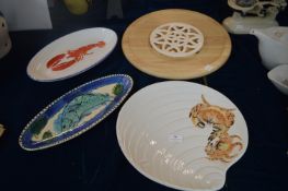 Serving Dishes and a Lazy Susan etc.