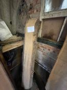 *Four Planks of Roughly Chopped Cherry ~1.6m