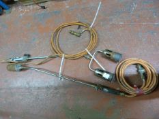 *Single Headed and a Double Headed Gas Burners