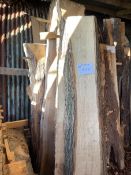 *Fourteen Assorted Lengths of Ash, Walnut, Ripple Sycamore, and Cherry (various lengths 1.8 - 2.2m)