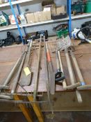 Garden & Agricultural Tools Including Forks, Saws,