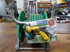 25m Hozelock Hose Reel with Spray Attachment