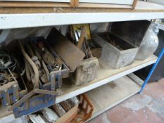 Toolboxes with Assorted Tools, Terrarium Nails, et