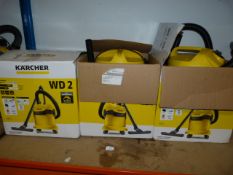 *Three Karcher Vacuums (Salvage)