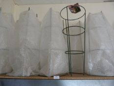 *Nine 60cm Conical Plant Pots