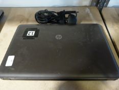 *HP Laptop Computer with Charger (HDD Removed)