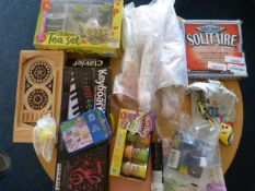 *Toys and Games; Children's Tea Set, Solitaire, Pl