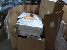 *Pallet of Fans, Heaters, and Electric Fires (Salv