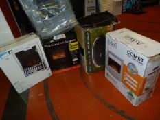 *3 Electric Fires, a Renovating Wall Cover, and a