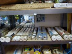 *14 Rolls of Assorted Wallpaper