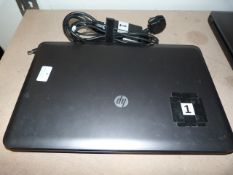 *HP Laptop Computer with Charger (HDD Removed)