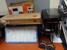 *Electric Fires, Oak Sideboard, Sack Barrow and a