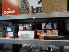 *Shelf of Assorted Christmas Lighting (Salvage)