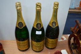 Three Magnums of Charlemagne Demi Sec