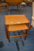 Two Teak Retro Nesting Tables