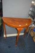 half Moon Hall Table