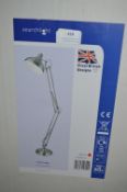 *Satin Silver Floor Lamp