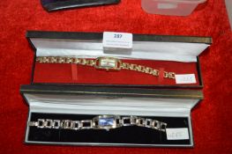 Two Cased Ladies Wristwatches