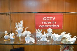 Royal Osbourne Rabbits, Puppies, Mermaid, etc.