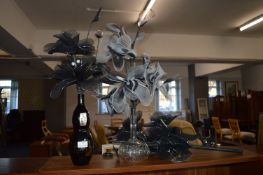 Two Vases and Artificial Flowers