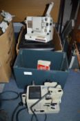 Four Vintage Projectors