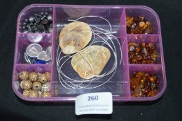 Assorted Beads, Amber, etc.