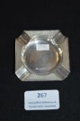 Hallmarked Sterling Silver Ashtray