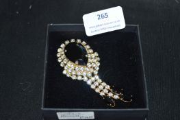 Vintage Costume Jewellery Brooch