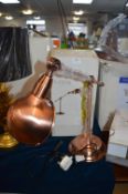 *Adjustable Table Lamp in Antique Copper Finish