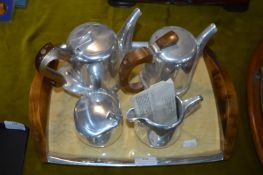 Picquot Ware Tea Set