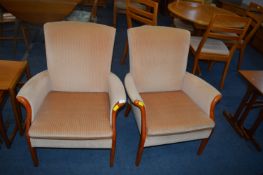 Pair of Parker Knoll Vintage Armchairs