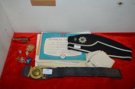 1960's Boys Brigade Belt, Cap, Badges, etc.