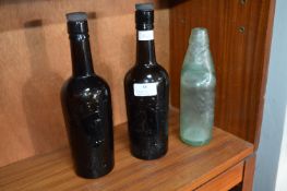 Three Vintage Bottles