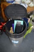 45L Touch Bin and Contents