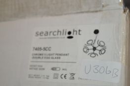 *Chrome 5LT Pendant Light