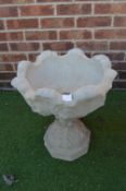 Garden Planter with Acanthus Leaf Design