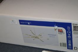 *LED Ceiling Light in Chrome Finish