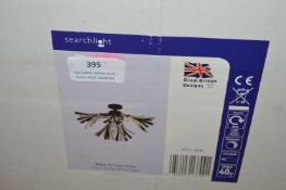 *Shake Semi-Flush Rustic Brown Lamp