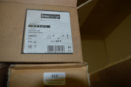 *~114 Kreadesign 31131 Half Moon Wall Lights