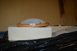 *~210 Full Moon Wall Lights with Wood Frames