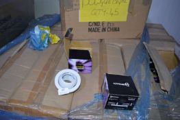 *Eighteen Boxes of 50 Bowman GU10 Eyeball Downligh