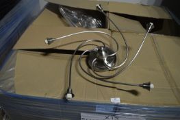 *15 Five Light Chrome Ceiling Lights