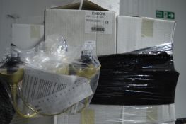 *Pallet of ~120 Endon BA994/20 Gold Two Lamp Wall