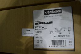 *Pallet of ~90 Kreadesign Model: 31171 Half Round Wall Lights