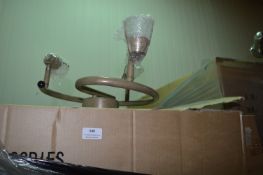 *~200 Bushed Grey Three Spot Swirl Lights