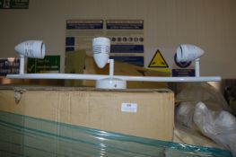 *~140 Three Spot Swirl Ceiling Lights