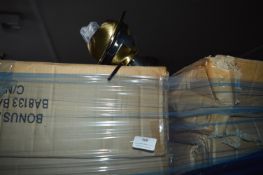 *~961 Polished Brass 60w Downlights