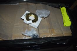 *~698 Polished Brass Tilting Downlights