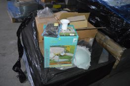 *Mixed Pallet of Assorted Lighting and Frosted Sha