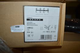 *Pallet of ~179 Sozzi 31171 Half Moon Wall Lights